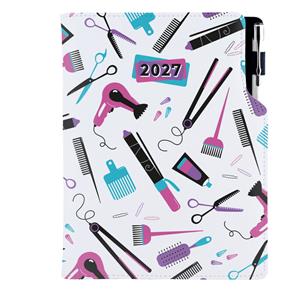 Diář KADEŘNICKÝ Hairdresser - DESIGN týdenní B5 2027
