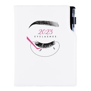 Diář KOSMETICKÝ Eyelashes - DESIGN denní A5 2023 český