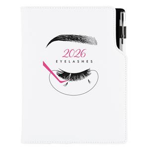 Diář KOSMETICKÝ Eyelashes - DESIGN denní A5 2026 český