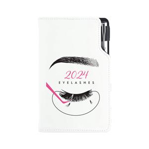 Diář KOSMETICKÝ Eyelashes - DESIGN týdenní kapesní 2024 český