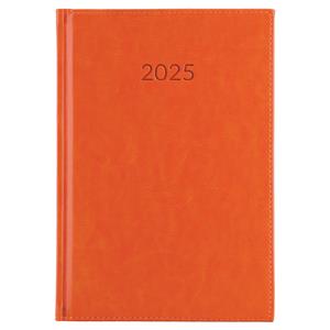 Diář LIBRA týdenní A5 2025 český - oranžová