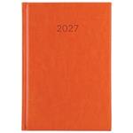 Diář LIBRA týdenní A5 2027 český - oranžová
