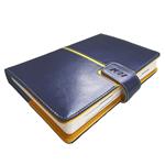 Diář MAGNETIC denní A5 2027 polský - tmavě modrá/žlutá