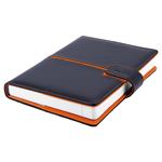 Diář MAGNETIC denní A5 2027 slovenský - černá/oranžová