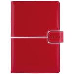 Diář MAGNETIC denní B6 2027 polský - červená/bílá