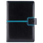 Diář MAGNETIC týdenní A5 2027 polský - černá/tyrkysová