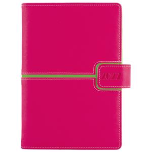 Diář MAGNETIC týdenní A5 2027 polský - růžová/zelená