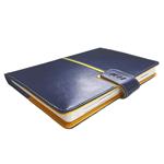 Diář MAGNETIC týdenní A5 2027 polský - tmavě modrá/žlutá