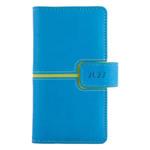 Diář MAGNETIC týdenní kapesní 2027 polský - modrá/zelená