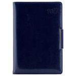 Diář METALIC denní B6 2027 polský - tmavě modrá