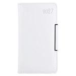 Diář METALIC týdenní kapesní 2027 polský - bílá