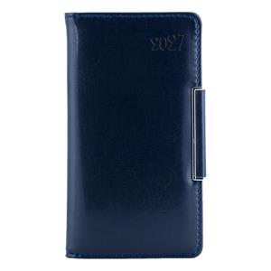 Diář METALIC týdenní kapesní 2027 slovenský - tmavě modrá