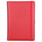 Diář POLY týdenní A5 2027 český - červená