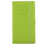 Diář POLY týdenní kapesní 2027 polský - světle zelená