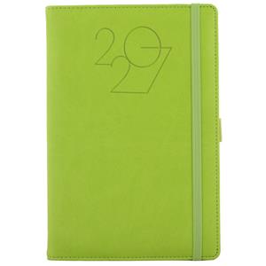 Diář POLY týdenní speciál A5 2027 - světle zelená