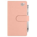 Diář SPLIT CRYSTAL týdenní kapesní 2027 český - světle růžová