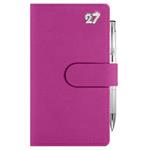 Diář SPLIT CRYSTAL týdenní kapesní 2027 polský - fuchsiová
