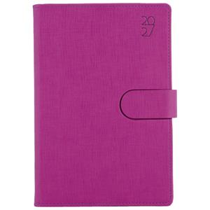 Diář SPLIT denní A5 2027 polský - fuchsiová