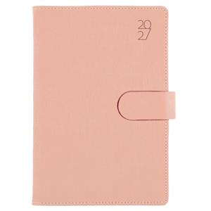 Diář SPLIT denní A5 2027 polský - světle růžová