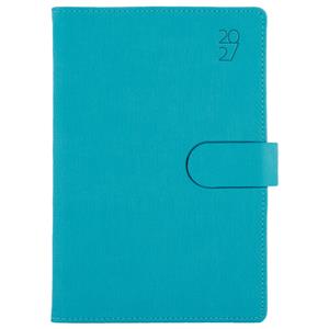 Diář SPLIT týdenní A5 2027 polský- tyrkysová