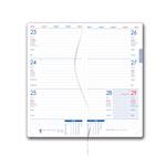 Diář SPLIT týdenní kapesní 2027 český - tyrkysová