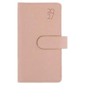 Diář SPLIT týdenní kapesní 2027 polský - světle růžová