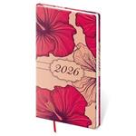 Diář týdenní kapesní 2026 Vario - Lyra Hibiscus