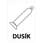 Dusík, plast 2mm 148x210mm