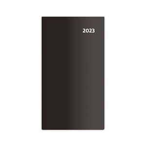 Kapesní diář čtrnáctidenní 2023 - Torino - černá