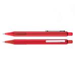 Kovové kuličkové pero Eliana - červená