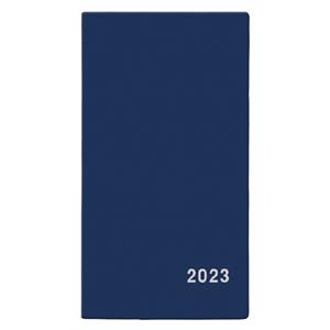 Měsíční diář 2023 Františka PVC kapesní - Modrá