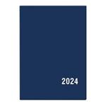 Měsíční diář 2024 Anežka PVC kapesní - Modrá