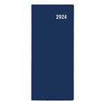Měsíční diář 2024 Božka PVC kapesní - Modrá