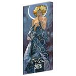 Měsíční diář 2026 plánovací kapesní - Alfons Mucha