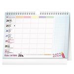 Nástěnný i stolní kalenář 2023 Školní plánovací kalendář s háčkem