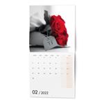 Nástěnný kalendář 2022 Black&Red