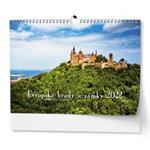 Nástěnný kalendář 2022 Evropské hrady a zámky