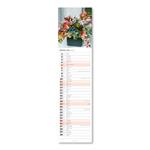Nástěnný kalendář 2022 Kravata - Květiny CZ/SK