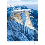 Nástěnný kalendář 2022 - Mountains/Berge/Hory