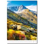 Nástěnný kalendář 2022 - Mountains/Berge/Hory