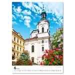 Nástěnný kalendář 2022 Praha