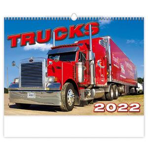Nástěnný kalendář 2022 - Trucks
