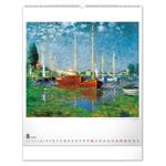 Nástěnný kalendář 2023 Claude Monet