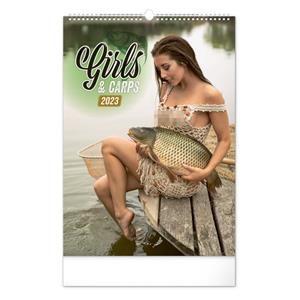 Nástěnný kalendář 2023 Girls and Carps