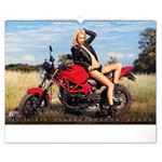Nástěnný kalendář 2023 Girls & Bikes - Jim Gianatsis