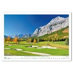 Nástěnný kalendář 2023 - Golf