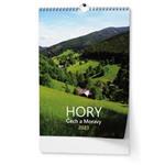 Nástěnný kalendář 2023 Hory Čech a Moravy