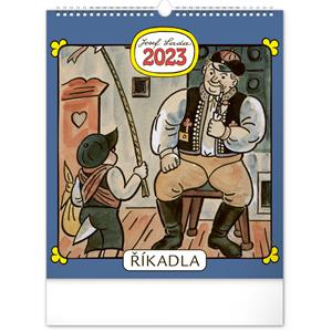 Nástěnný kalendář 2023 Josef Lada - Říkadla