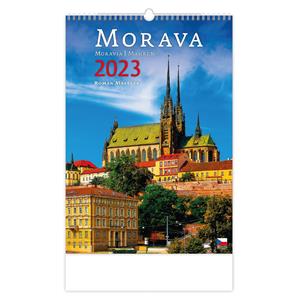 Nástěnný kalendář 2023 - Morava