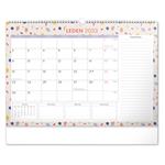 Nástěnný kalendář 2023 plánovací kalendář Terazzo